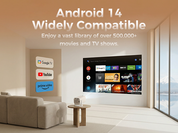 adjustable movie projector