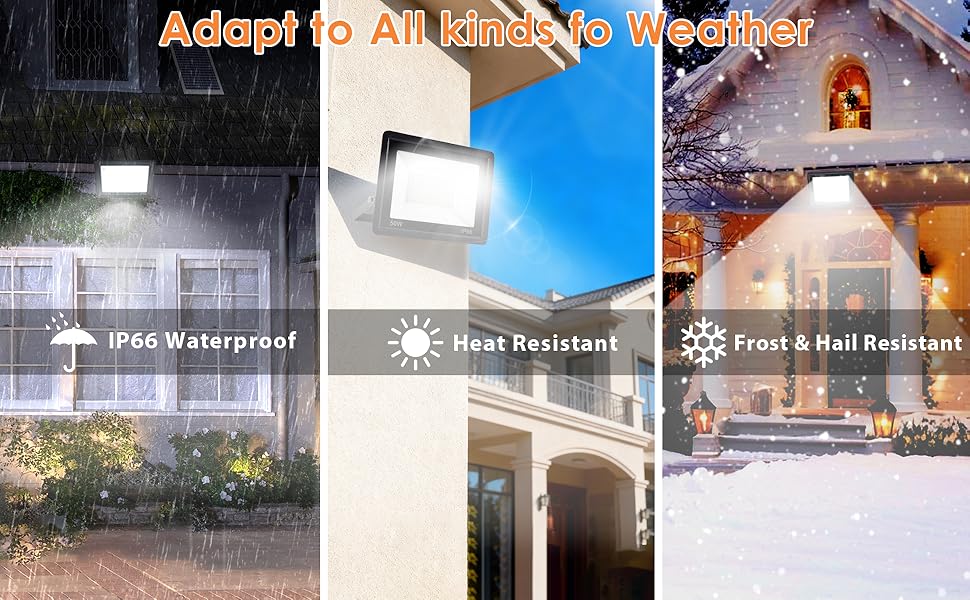 IP66 waterproof flood lights