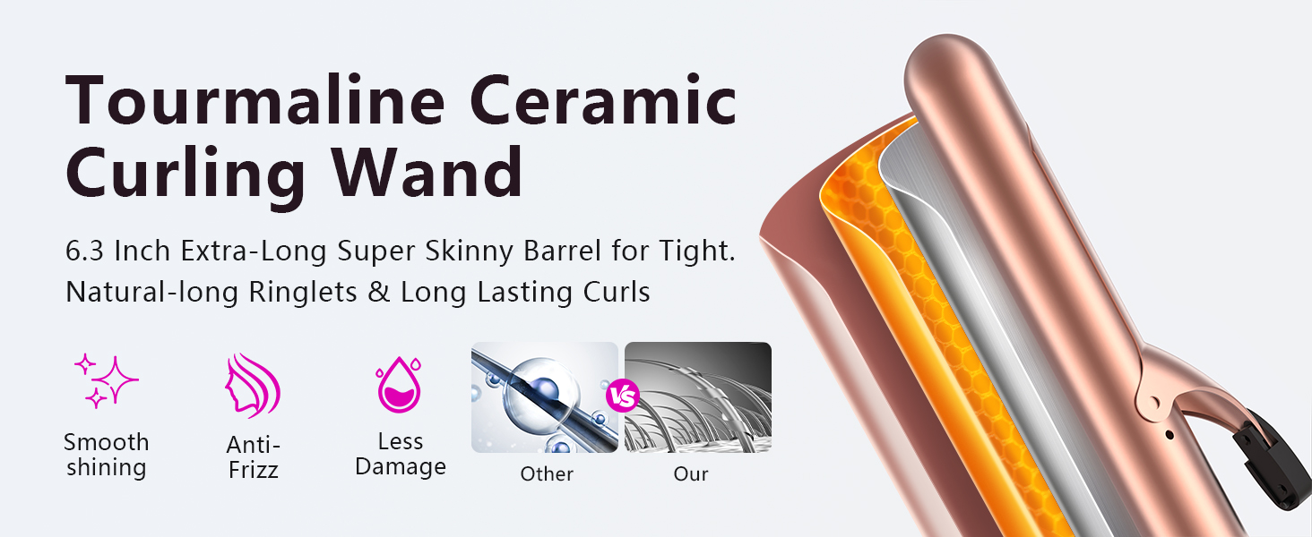 hair curling wands
