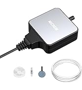 NICREW Nano Silent Aquarium Air Pump, Aquarium Aerator with Accessories for Up to 10 Gallon Fish ...