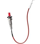 Patio Heater Replacement Parts Push Button Piezo Igniter with Cable Kit 13.7” Long Electrode Cera...