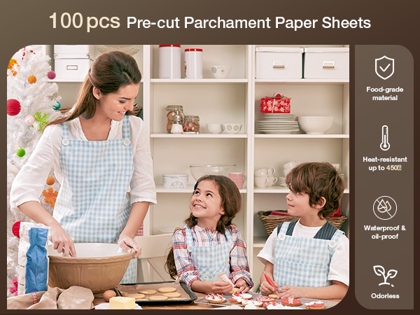 parchment paper sheets