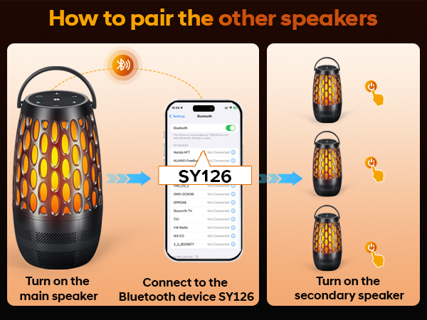 multi sync bluetooth speakers