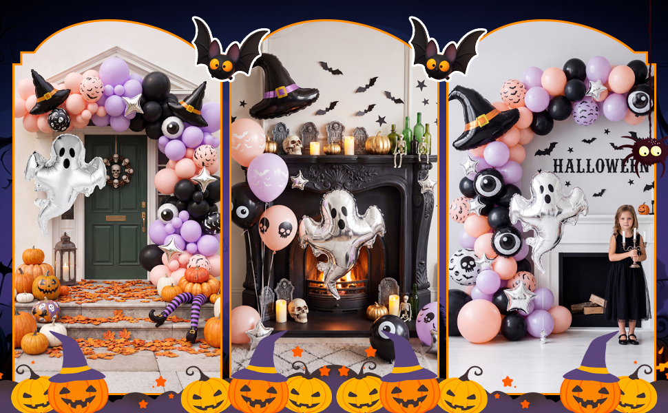 boo balloons
