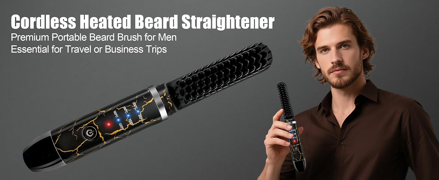 beard straightener for men