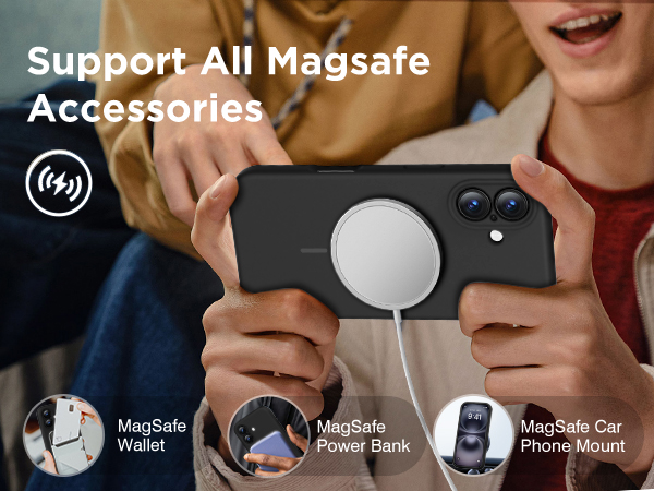 Support all magsafe accessories
