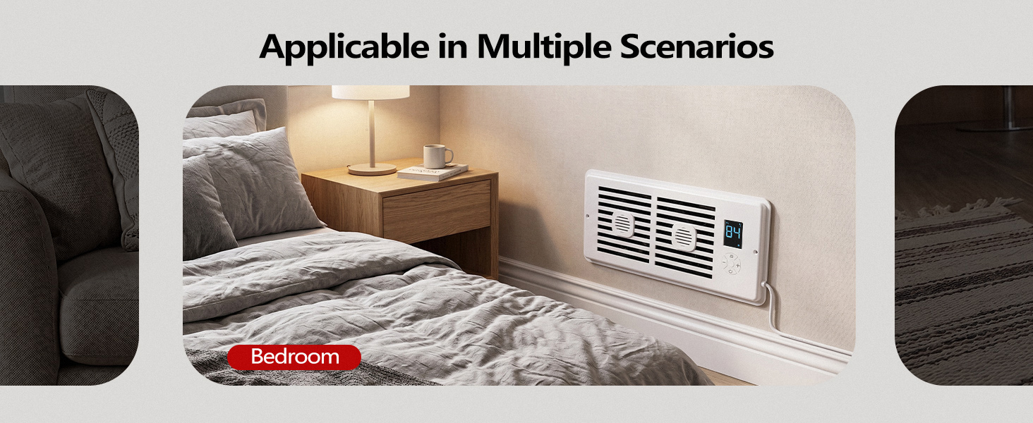 floor vent fan booster