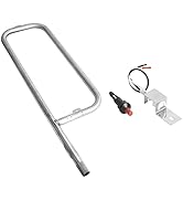 EasiBBQ Grill Burner Tube and Ignitor for Weber Traveler Portable Gas Grill, Burner Tube with Ign...