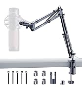 CACENCAN Upgraded Mic Arm Stand, 1.8KG Heavy Duty Boom Arm for HyperX QuadCast, 360° Adjustable M...