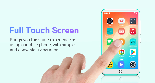 MP3 Player with Bluetooth and WiFi