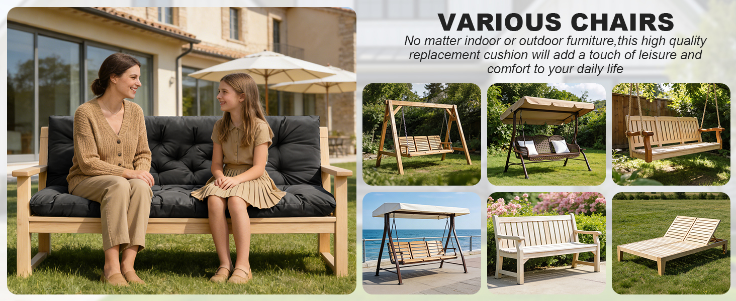 Outdoor Swing Cushions