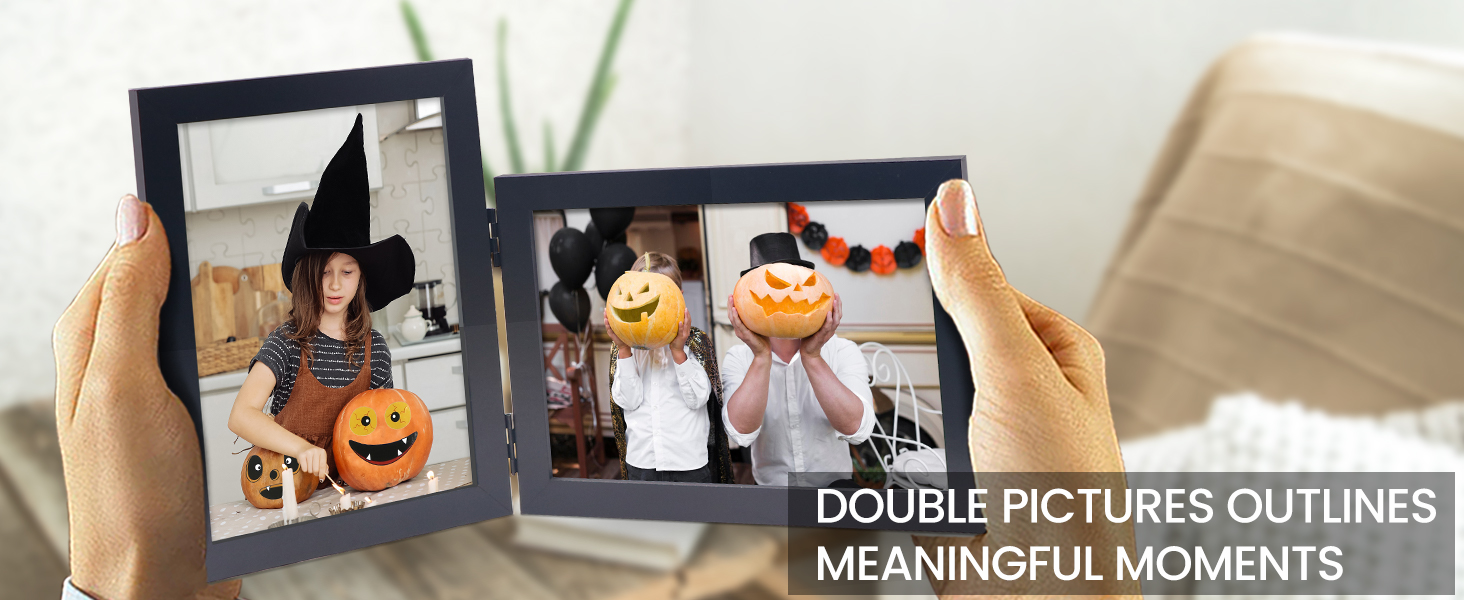 double picture frame