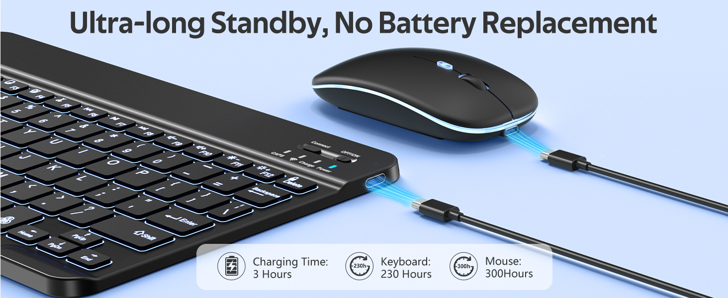 ipad keyboard and mouse