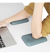 Leolee Elbow Rest Pads for Desk, Green Ergonomic Wrist Rest Pad Arm Rest Pads with Memory Foam &amp; ...