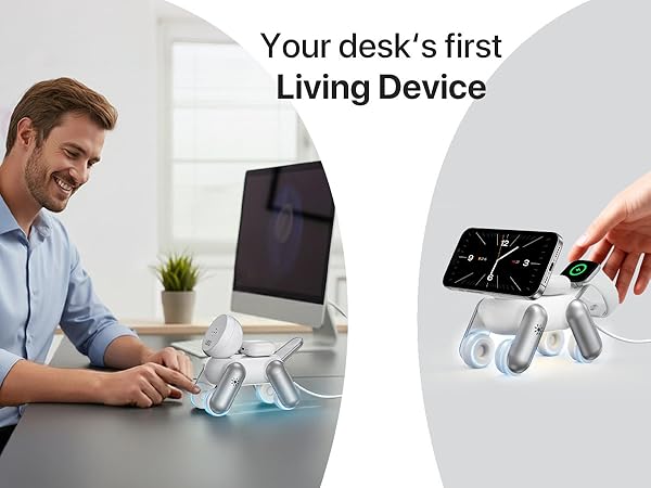 4 in 1 magnetic wireless charging station for apple devices