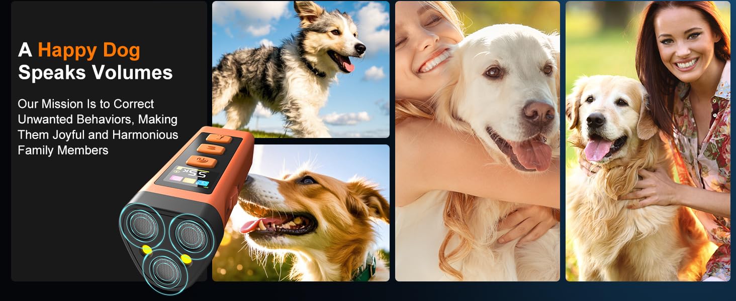 Dog Bark Deterrent Device