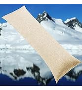 HOMFINE Cooling Pillow Cases Body Size - Double Side Q-Max 0.439 Cooling Fiber for Pillow Protect...