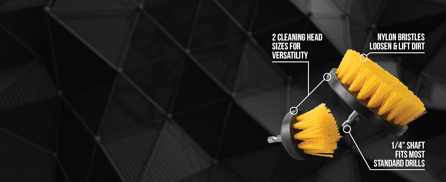Viking Drill Cleaning Brushes