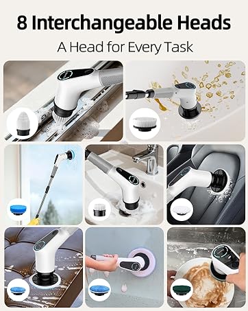 electric spin scrubber