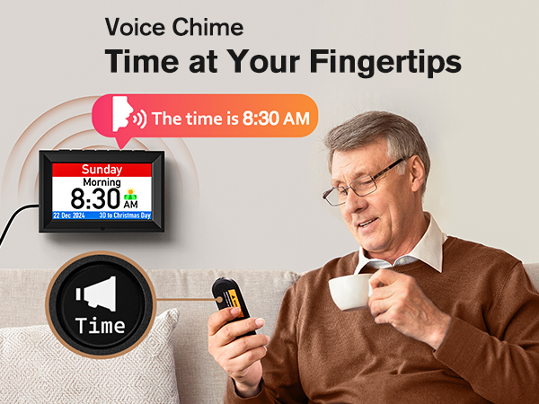 Talking Clock with 10 Volumes