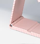 krofaue Mini Handheld UV Light for Gel Nails with Stand, Portable Rechargeable Nail Lamp with 2 T...