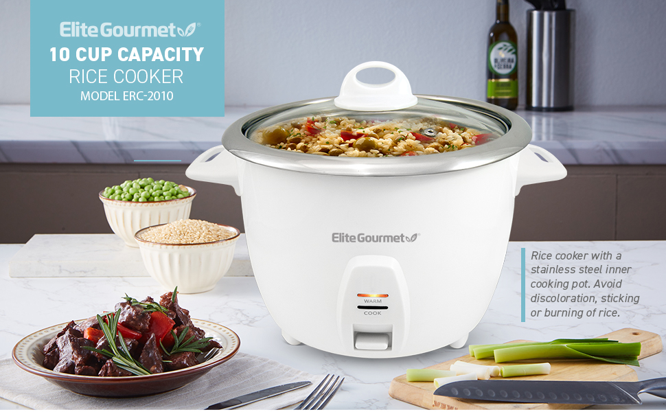 ERC-2010 10 Cup Capacity Rice Cooker