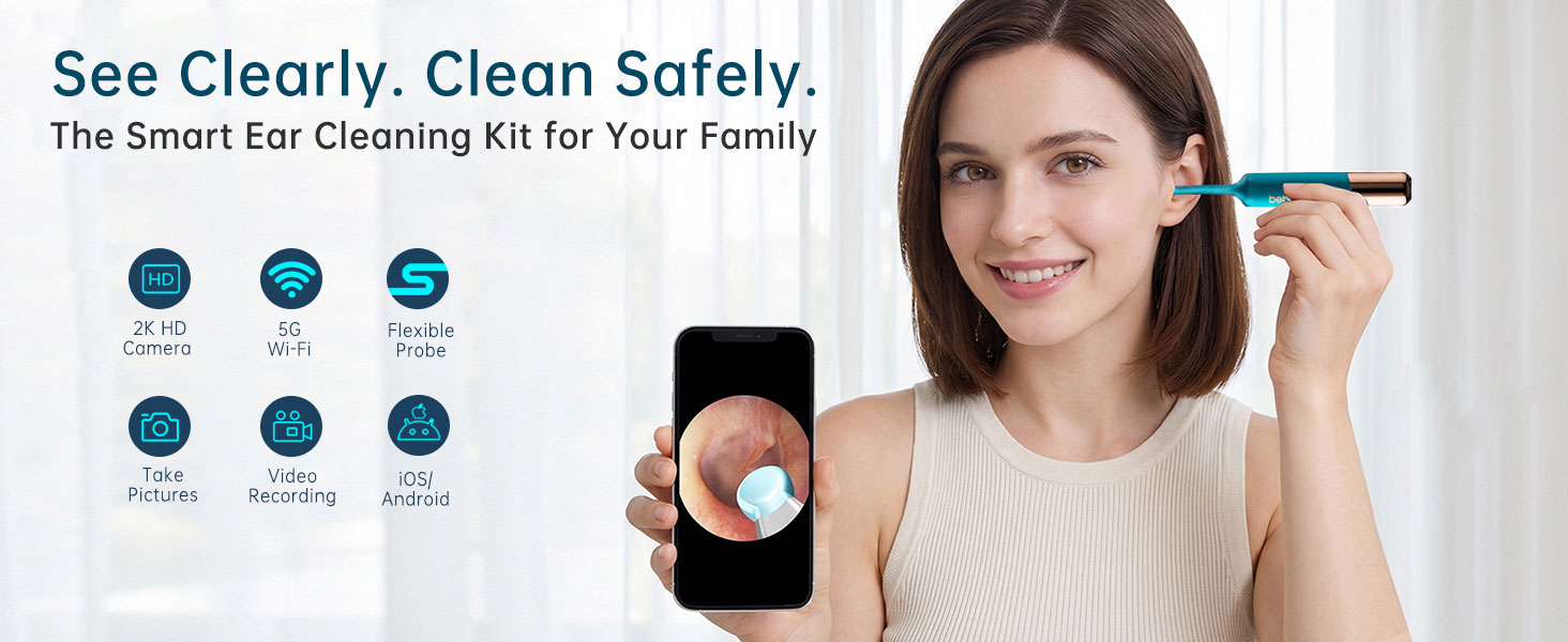 ear cleaner with camera