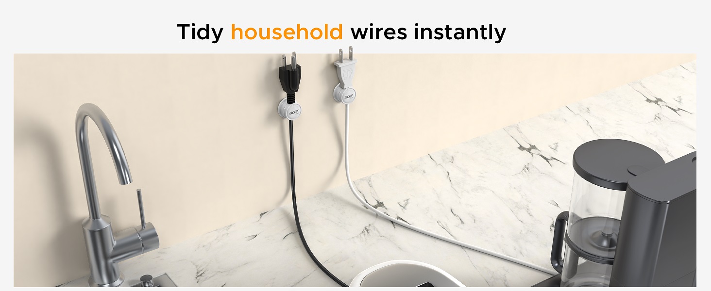Tidy household wires instantly