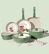 23Pcs Cookware Set Green