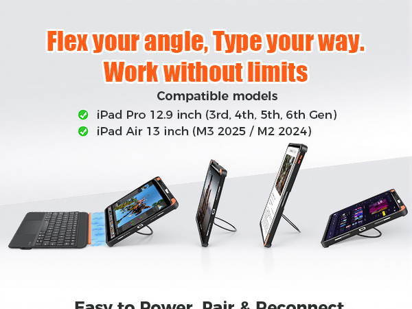 ipad air 13 m3 m2 keyboard case
