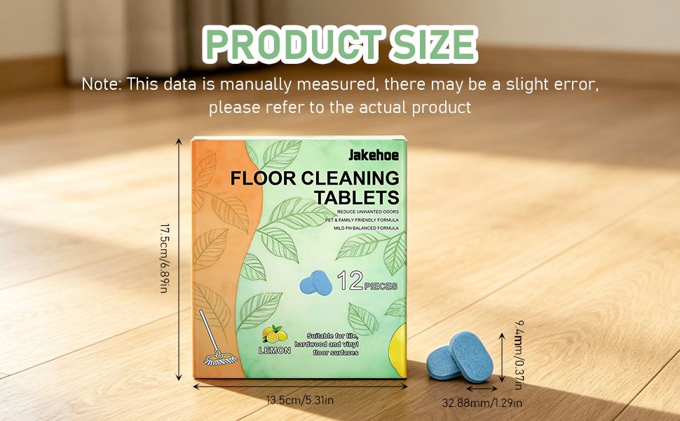 Floor Cleaner Tablets,product size