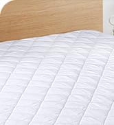 Utopia Bedding 2 Pack Waterproof Mattress Protector, King Mattress Pad, Noiseless Quilted Fitted ...