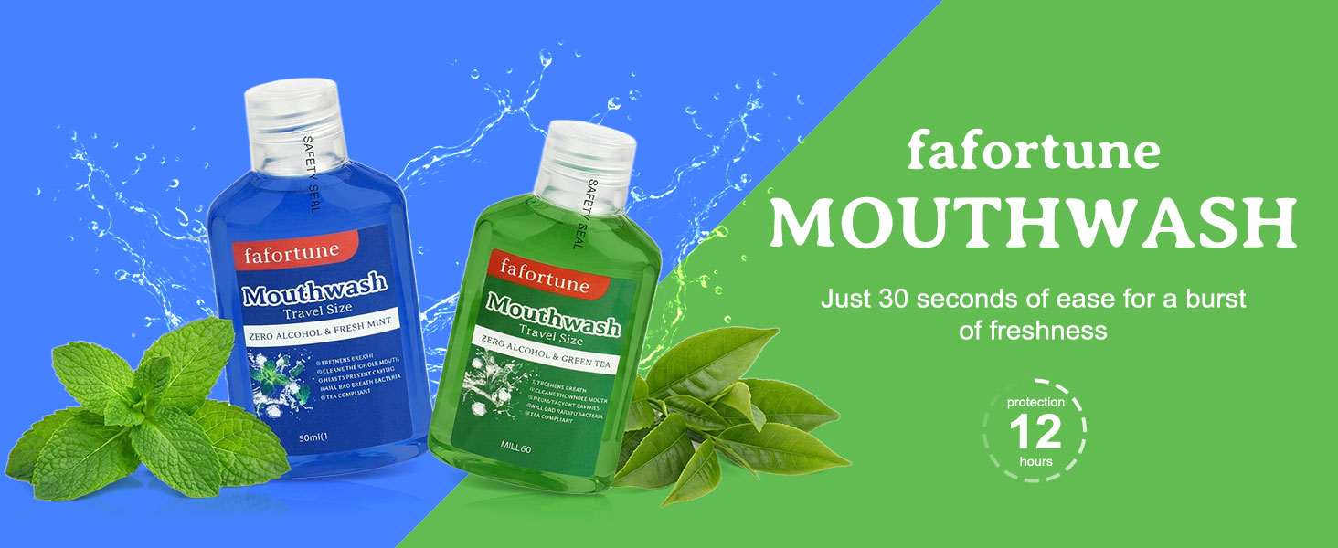 portable mouthwash alcohol free