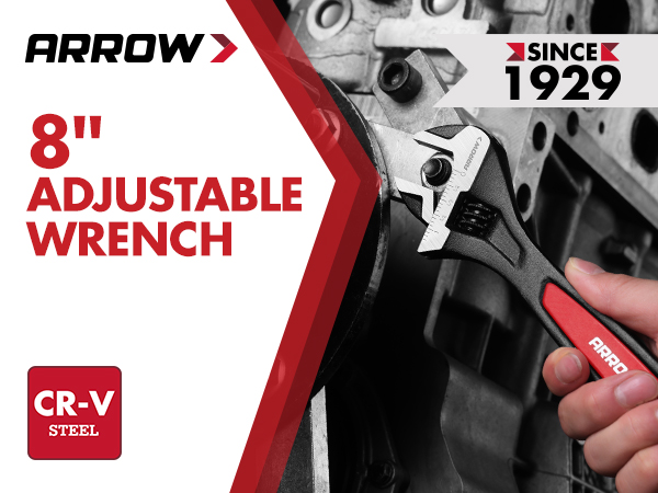 8inch adjustable wrench