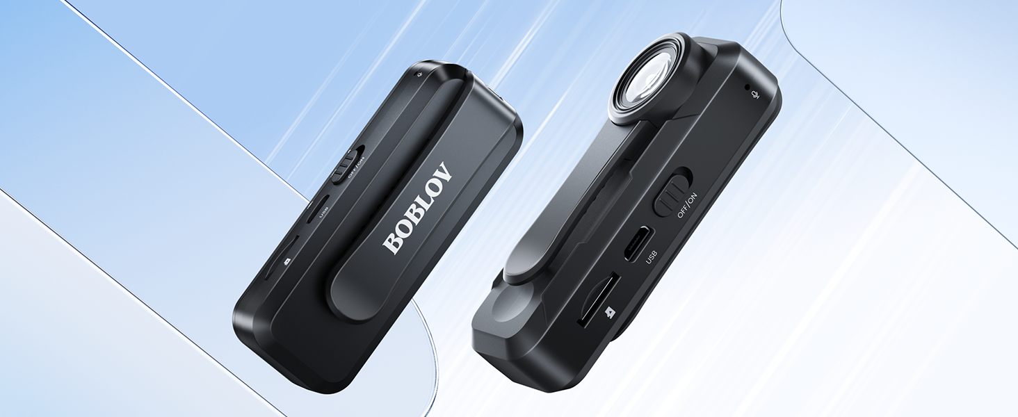 BOBLOV W1 HD 1080P Body Worn Camera