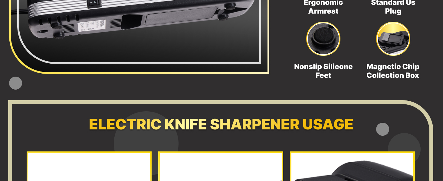  Electric Knife Sharpener