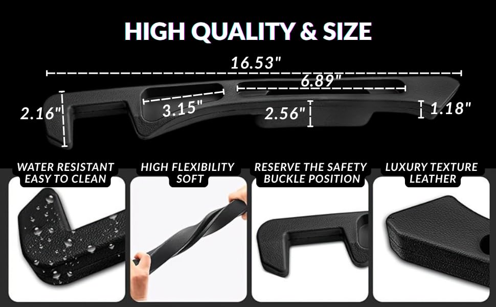 dual slot car seat organizer