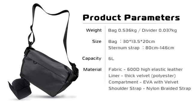 ULANZI Versatile Camera Shoulder Bag Photography Unisex