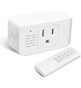 Indoor Dimmer for String Lights, Remote Control Light Dimmer Plug in, Light Timer for Led Lights,...