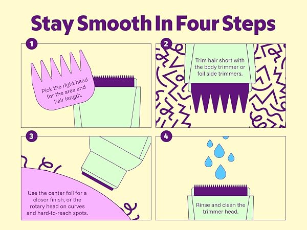 Stay Smooth In Four Steps