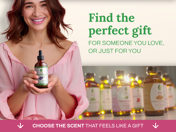 Find a gifting ides for loved ones with SVA bundle pack of carrier and essential oils