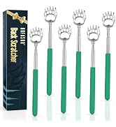 6 Pack Back Scratcher Fathers Day Dad Gifts, White Elephant Gifts for Adults, Stocking Stuffers f...