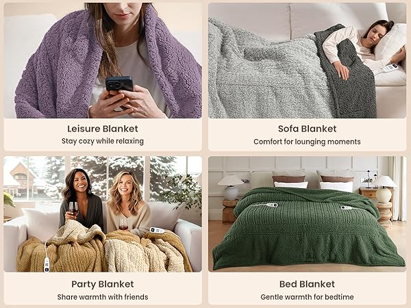 electric blanket full