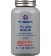 Permatex 80078 Anti-Seize Lubricant with Brush Top Bottle, 8 oz.