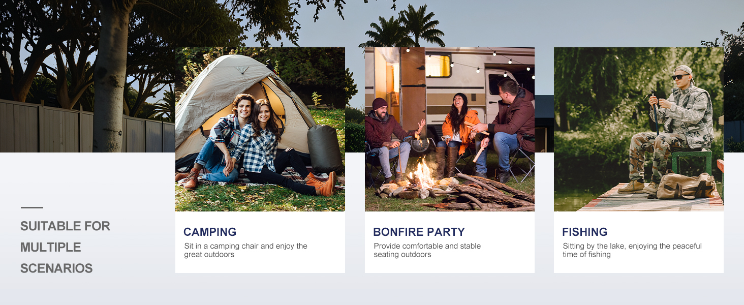 LET'S CAMP CAMPING CHAIR