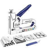 WORKPRO 4-in-1 Staple Gun, Good Merry Christmas Gift, Manual Brad Nailer with 2000 Counts Staples...