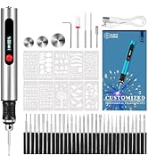 Kaibced Engraving Pen for All Material, Ultimate Cordless Portable Tool for Artists &amp; DIYers, Por...