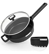 Cookware Set 2 Pieces Dishwasher Safe &amp; Compatible with All Stovetops