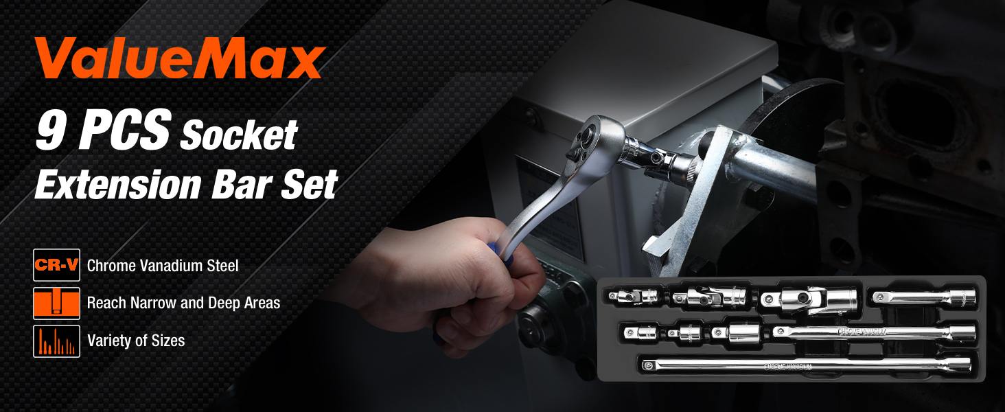 Socket Extension Bar Set
