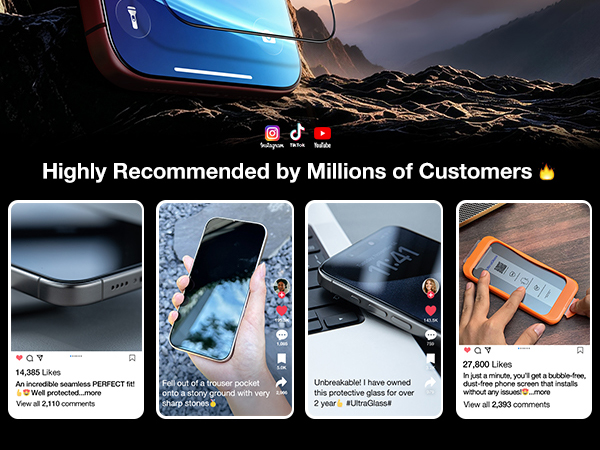 18 pro max screen protector